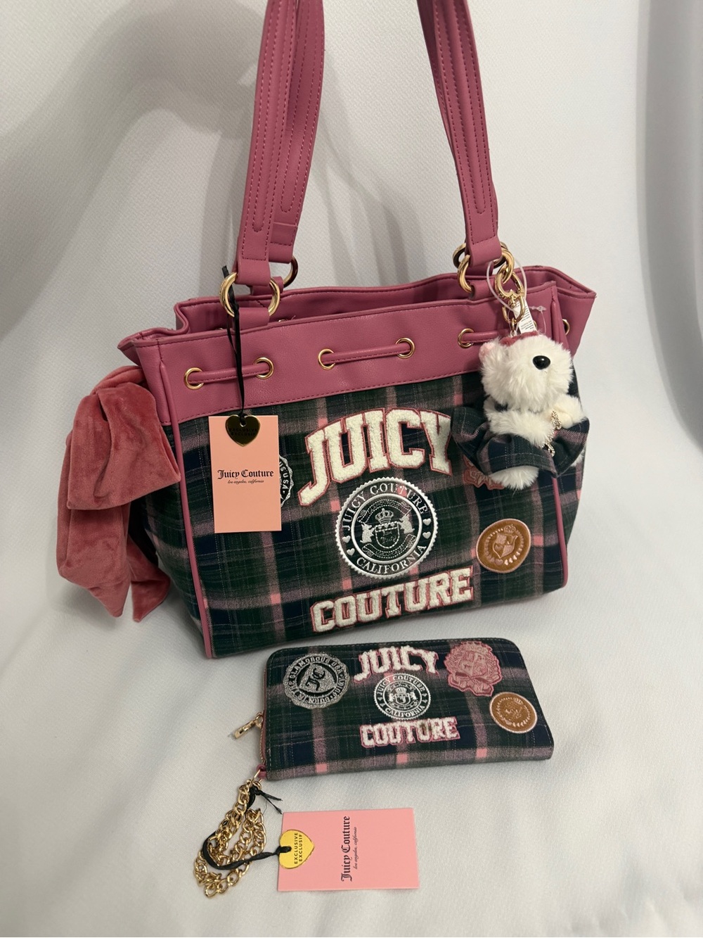 Juicy Couture Daydreamer Plaid with Wallet